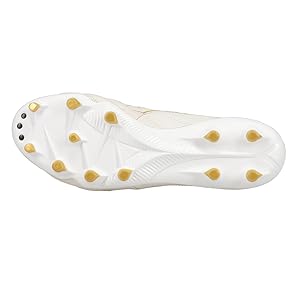 ディアドラ　サッカー スパイクシューズ ホワイト イエロー　28cm ディアドラサッカー スパイクシューズ ホワイト イエロー28cm